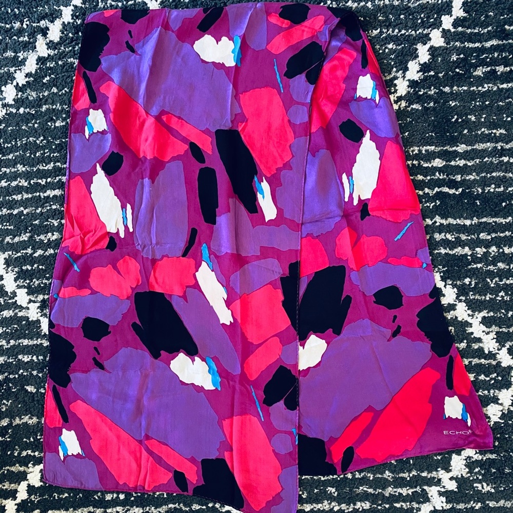 Vintage silk Echo scarf